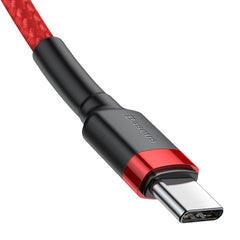 Baseus CATKLF-H09 Cafule Series USB-C / Type-C PD 2.0 60W Flash Charge Cable, Cable Length: 2m