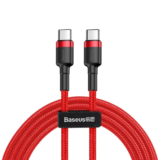 Baseus CATKLF-H09 Cafule Series USB-C / Type-C PD 2.0 60W Flash Charge Cable, Cable Length: 2m