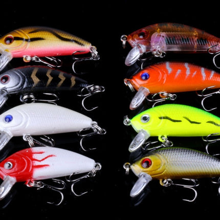 HENGJIA Set056 56 PCS Sequin Set Metal Sequins False Bait Fresh Sea Bass Fishing Bait Set, Length: 3 to 10cm, Bagged