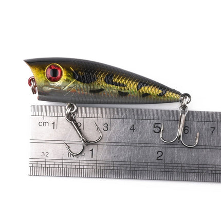 HENGJIA PO035 6cm/6g 5 PCS Simulation Hard Baits Fishing Lures Set Tackle Baits Fit Saltwater and Freshwater