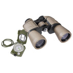 Binoculars + Compass