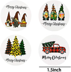 Christmas Decoration Gift Wrap Stickers