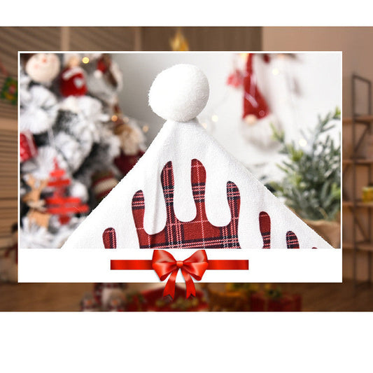 Christmas Decoration English Alphabet Chair Cover