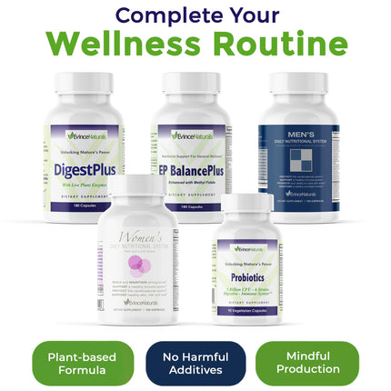 Probiotic & Prebiotic Supplement – 5 Billion CFU, 6 Strains | Digestive & Immunity Support