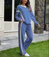 Casual Thin Korean Style Loose Student Fashion Sportswear Comfortable Two-piece Suit