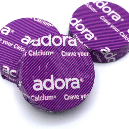 Adora Calcium Supplement Dark Chocolate – 30 ct (Pack of 6)