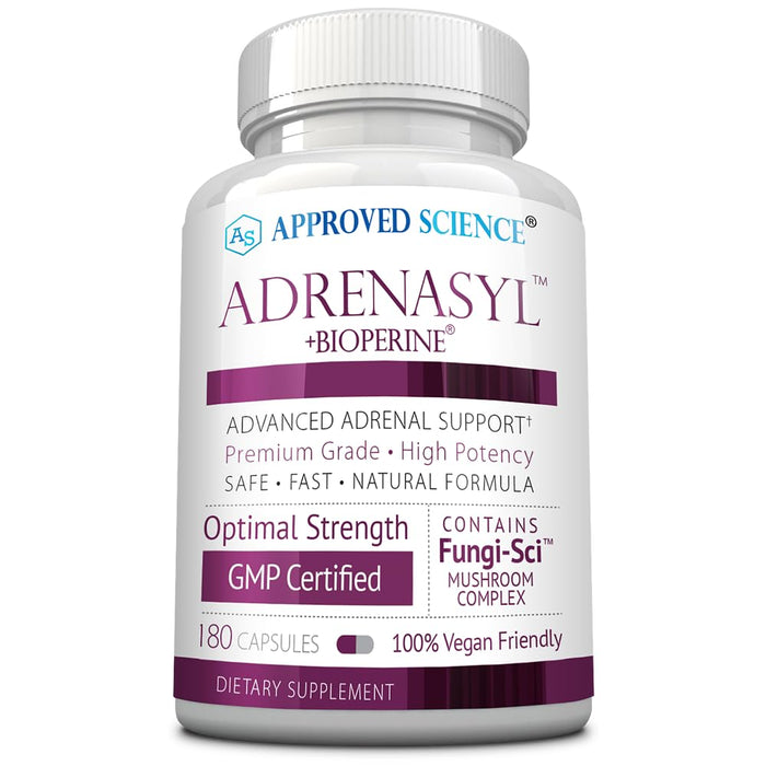 Approved Science Adrenasyl Adrenal Gland Support 180 Count – Pack of 1