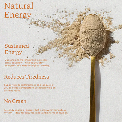 Aduna Organic Energy Superfood Blend - 100% Natural Stir-In Powder (250g) | 10+ Superfoods