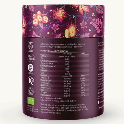 Aduna Organic Radiance Superfood Blend | 100% Natural Stir-In Powder (250g) for Skin Glow