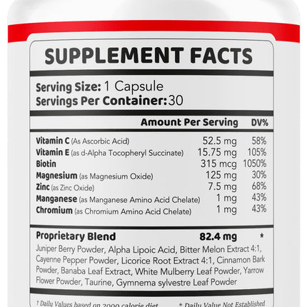 Sugar Delete Capsules (3 Pack) – Official Supplement, All-Natural Formula