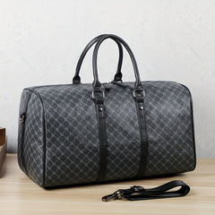 A Large Capacity Black Tote Bag for Travel, Gym, and Short Trips.