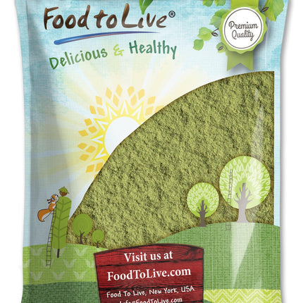 Food to Live Alfalfa Powder, 5 Pounds – Raw Whole Leaves, Vegan, Keto & Paleo, Bulk for Baking, Juices & Smoothies