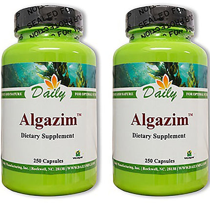 Daily Manufacturing Algazim 250 Capsules – 2 Pack (500 Total)