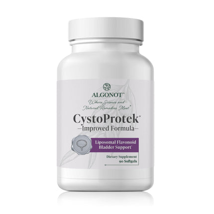 CystoProtek 1 Pack by Algonot – Patented Formula for Bladder Health