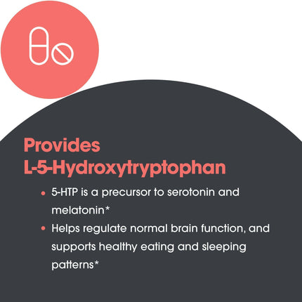 Allergy Research Group 5-HTP 50mg – Sleep Support, Serotonin (L-5-HTP), Vegetarian Capsules | 150 Count