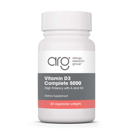 Allergy Research Group Vitamin D3 Complete 5000 IU | D3 & K2