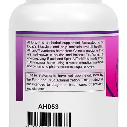 AllTonic Capsules 80 Veggie Capsules – Pack of 2 | ActiveHerb