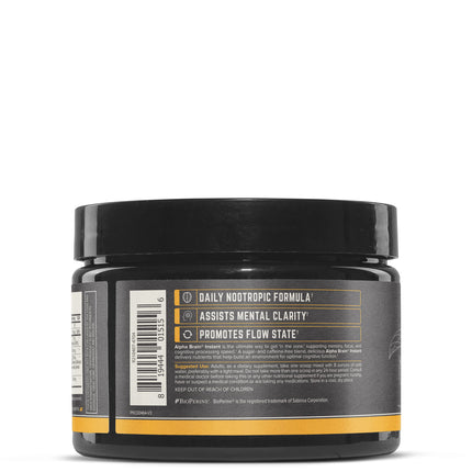 Alpha BRAIN® Instant Peach (30 Serving Tub) – Memory & Focus