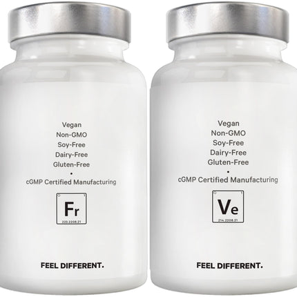 Amen Fruits + Veggies Vitamins Bundle | Raw Whole Food Multivitamin Capsules – Greens, Reds & Berries, Vegan, Non-GMO, 180 ct