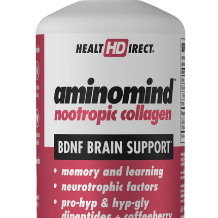 AminoMind Nootropic Collagen for Brain Health | HEALTH DIRECT 14oz