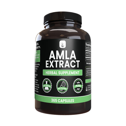 Amla Extract 365 Capsules – Pure Original Ingredients, Lab Verified