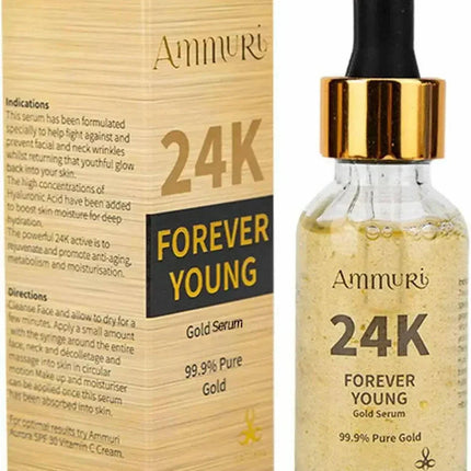 24K Gold Face Serum for Radiance & Anti-Ageing | Ammuri