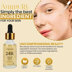 Ammuri 24K Gold Face Serum – Radiance & Anti-Aging Boost