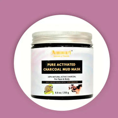 Ammuri Pure Activated Charcoal Mud Mask for Face & Body