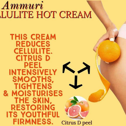 Toning & Firming Body Cream for Cellulite & Stretch Marks (250g) | Ammuri