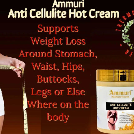 Toning & Firming Body Cream for Cellulite & Stretch Marks (250g) | Ammuri