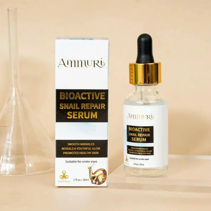 Bioactive Snail Repair Serum for Anti-Ageing & Deep Hydration (30ml) | Ammuri