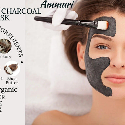 Ammuri Pure Activated Charcoal Mud Mask for Pigmentation