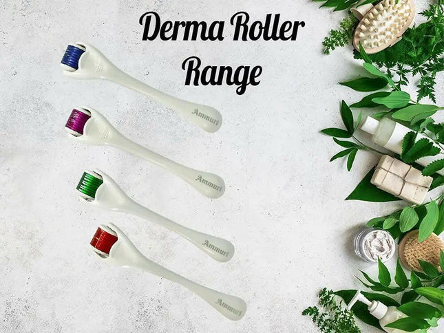 Derma Roller Titanium System for Skin Rejuvenation & Anti-Ageing | Ammuri