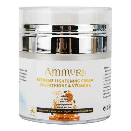 Lightening & Brightening Moisturiser for Face, Body & Sensitive Areas (50g) | Ammuri