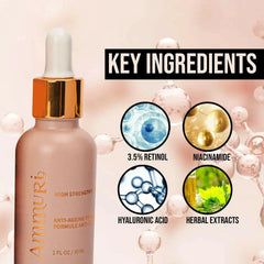Ammuri Skincare High Strength Retinol Serum - Anti-Aging