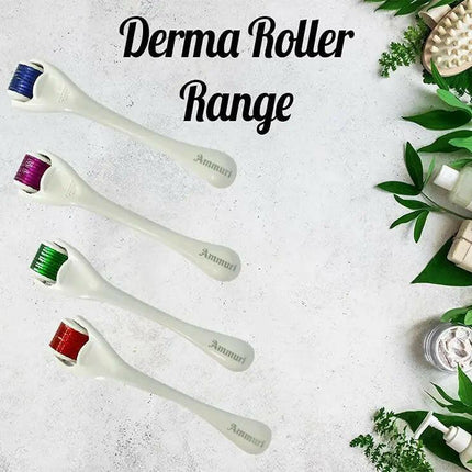 Micro Needle Derma Roller System for Skin Renewal & Collagen Induction | Ammuri