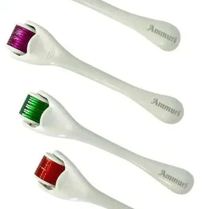 Micro Needle Derma Roller System for Skin Renewal & Collagen Induction | Ammuri