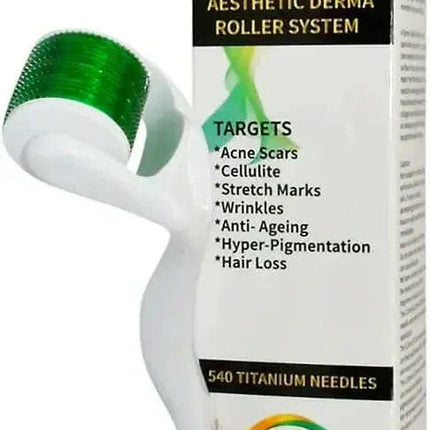 Micro Needle Derma Roller System for Skin Renewal & Collagen Induction | Ammuri