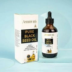 Pure Organic Black Seed Oil | Cold-Pressed Nigella Sativa for Skin, Hair & Wellness – Ammuri Beauty