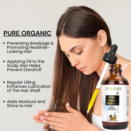 Ammuri Pure Black Seed Oil Cold Pressed | Skin, Scalp & Hair Care