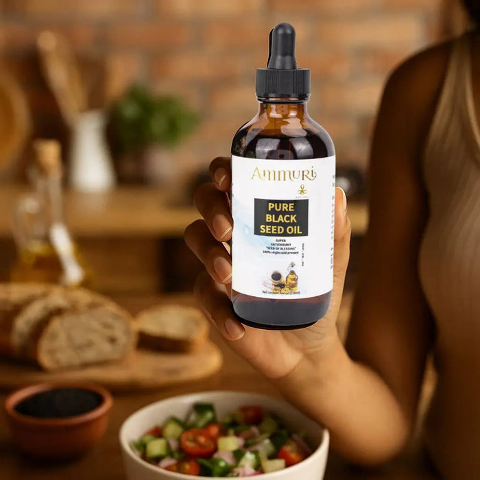 Ammuri Pure Black Seed Oil Cold Pressed | Skin, Scalp & Hair Care