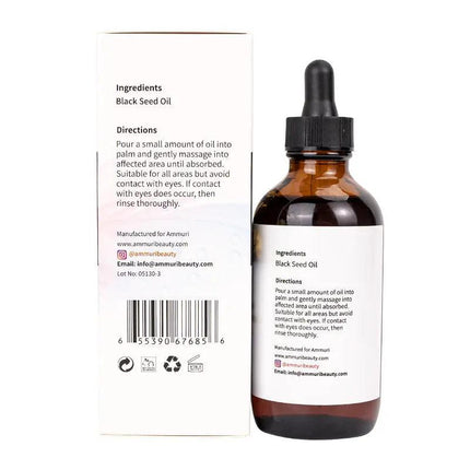 Ammuri Pure Black Seed Oil Cold Pressed | Skin, Scalp & Hair Care