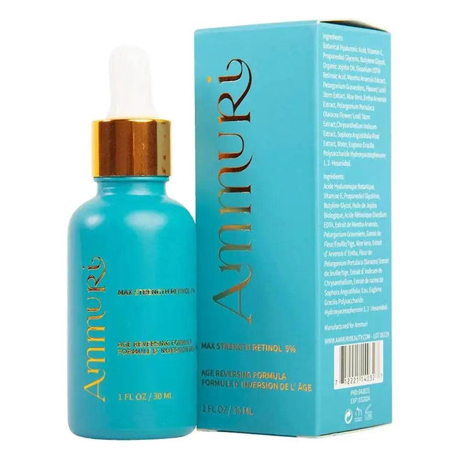Ammuri Retinol 5% + Apple Stem Cell Serum | High-Strength Evening Renewal 30ml