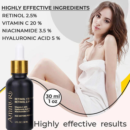 Ammuri Retinol Supreme Serum for Anti-Ageing Skin Care