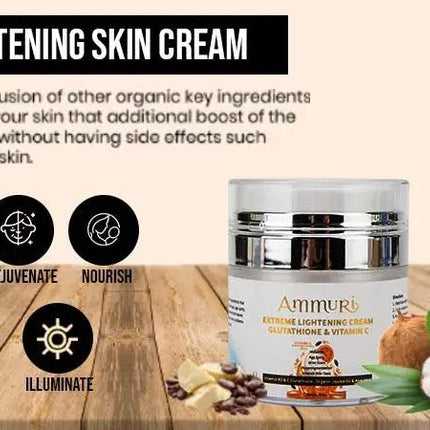 Ammuri Skincare Lightening Cream with Vitamin C & Glutathione