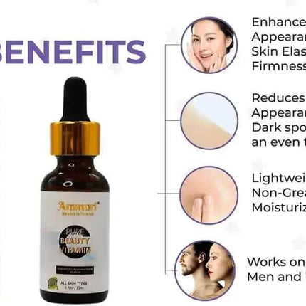 Ammuri Vitamin C Brightening Serum – Anti-Aging Dark Spot Treatment 30ml