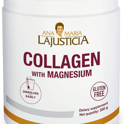 Ana Maria Lajusticia Collagen with Magnesium Powder 350g – Natural Taste