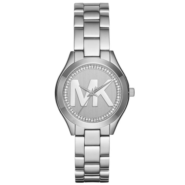 Michael Kors MK3548 Ladies Mini Slim Runway Silver Watch