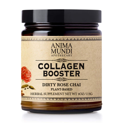 Anima Mundi Apothecary Vegan Collagen Booster Powder – Dirty Rose Chai