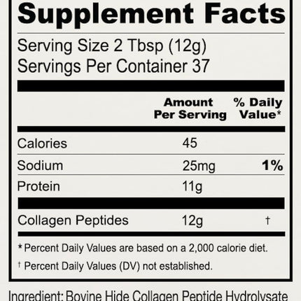 Anthony's Collagen Peptide Powder 1 lb – Pure Hydrolyzed, Grass-Fed, Gluten Free, Keto & Paleo